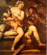 Luca  Giordano Venus, Cupid and Mars Spain oil painting reproduction